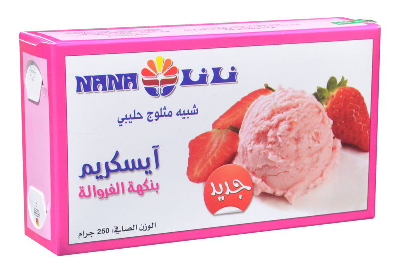 ice cream - Nana ( strawberry flavor )