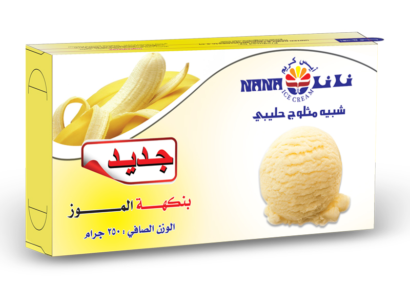 Ice cream Nana (banana flavor )